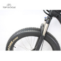 Popular 26*4.0 Fat tire Front Suspension ebike With Bafang Mid Drive Motor